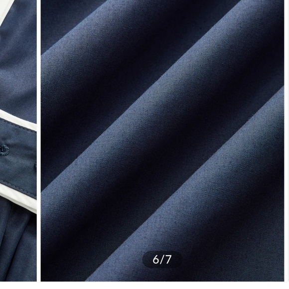 Commense Navy and White Midi Dress - Picture 6 of 6